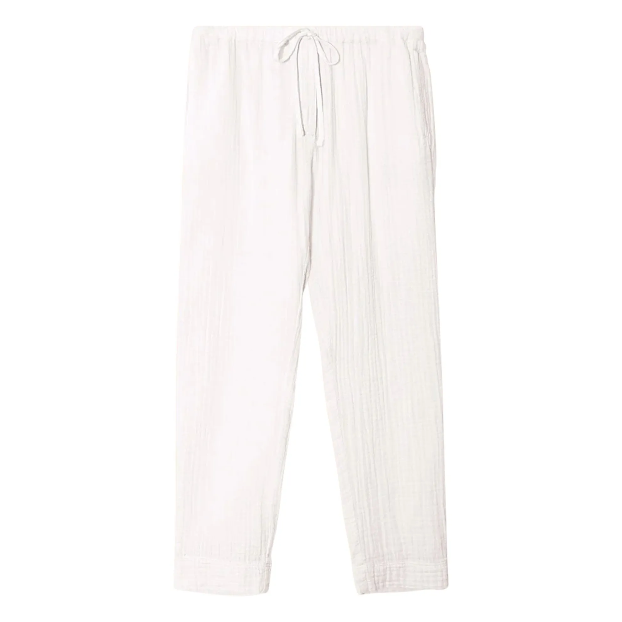 Xirena White Jordyn Cotton Gauze Pants