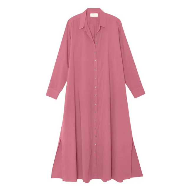 Robe Boden Popeline de Coton | Bois de rose