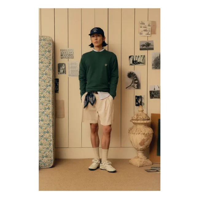 Emilio sweatshirt | Chrome green