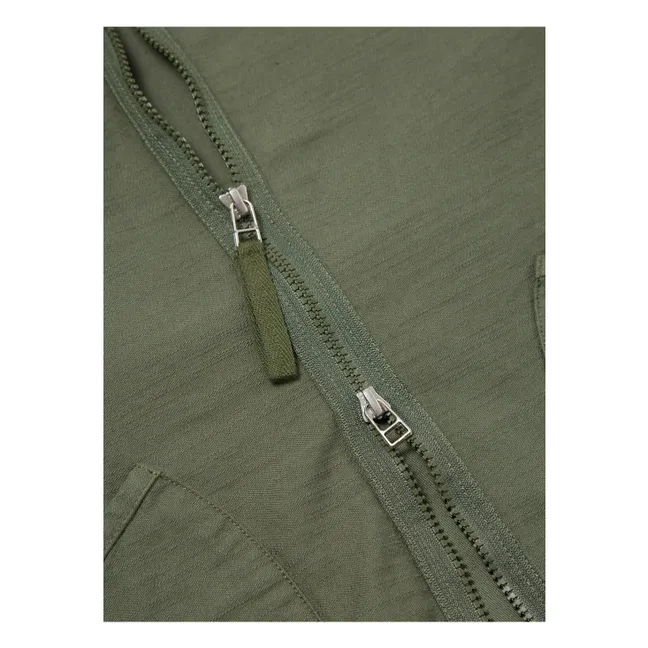 Liner Zip-Jacke | Grünolive
