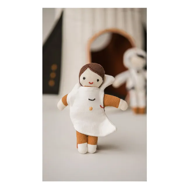 Puppe Mond | Weiß