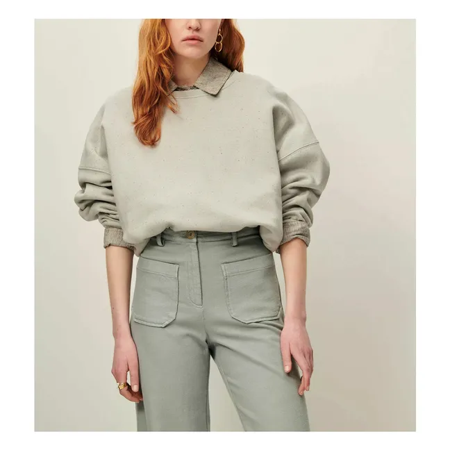Sudadera Chebbi oversize | Salvia