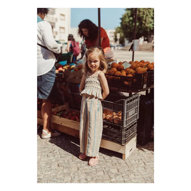 Pantalones Flor | Arena