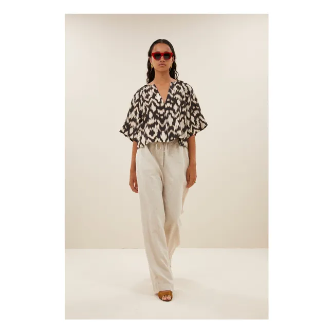 Pantalon Basil Lin | Ecru