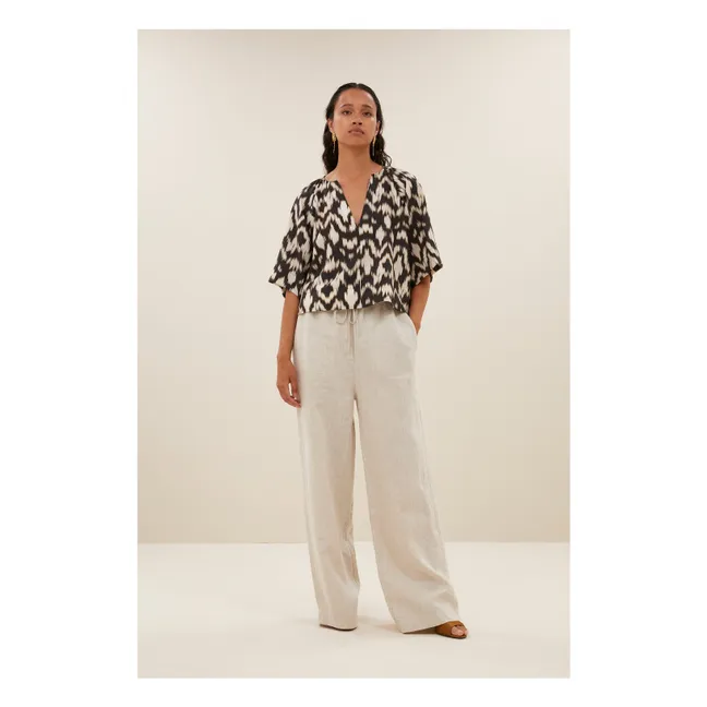 Blusa Iode Batik | Marrón