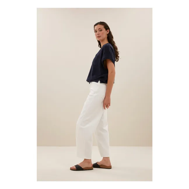 Pantalones Begum | Blanco
