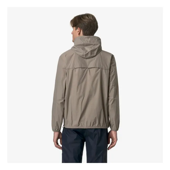 Windjacke Le Vrai 4.0 Claude Ripstop Recycelte Fasern  | Maulwurfsfarben