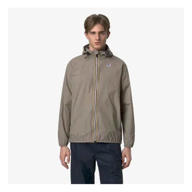 Windjacke Le Vrai 4.0 Claude Ripstop Recycelte Fasern  | Maulwurfsfarben