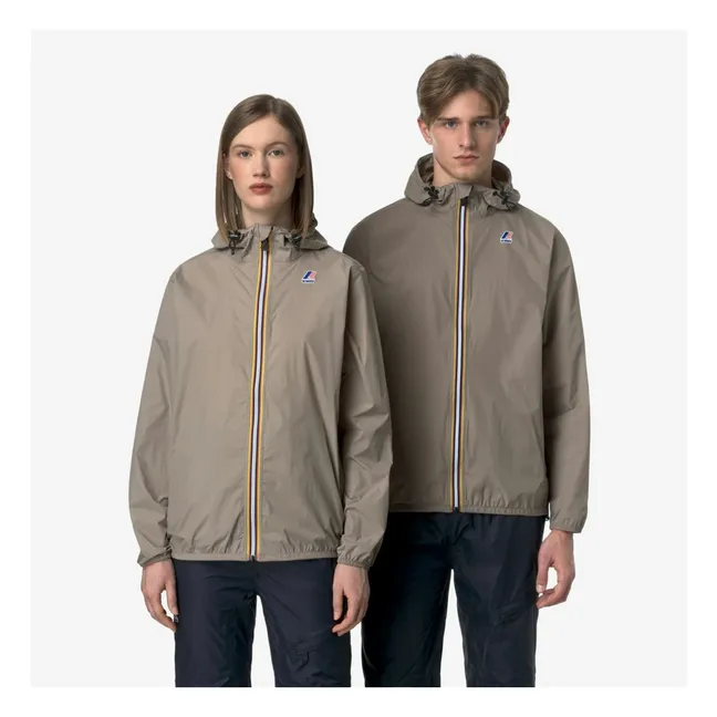 Windjacke Le Vrai 4.0 Claude Ripstop Recycelte Fasern  | Maulwurfsfarben