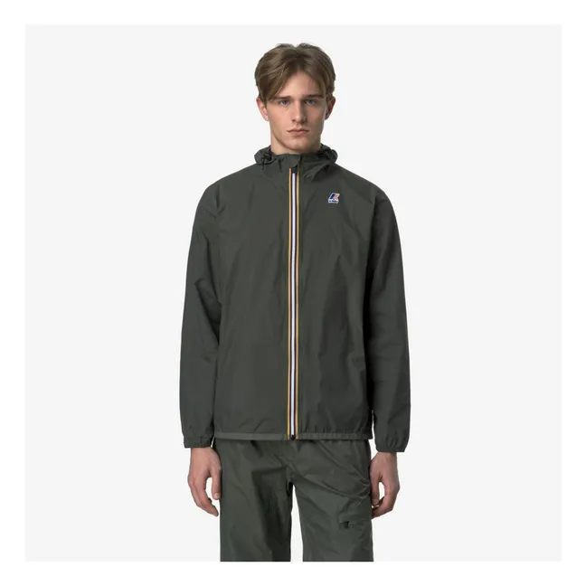 Windbreaker Le Vrai 4.0 Claude Ripstop Recycled Fibers  | Dark green