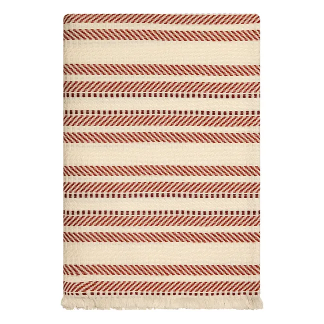 Plaid Arroz | Terracotta