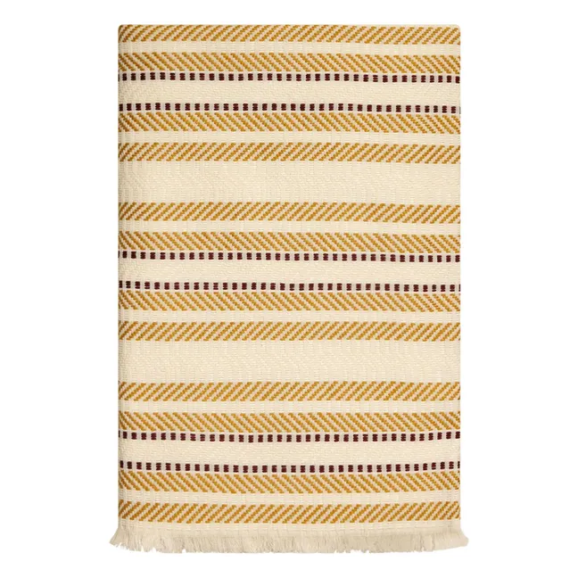 Plaid Arroz | Jaune