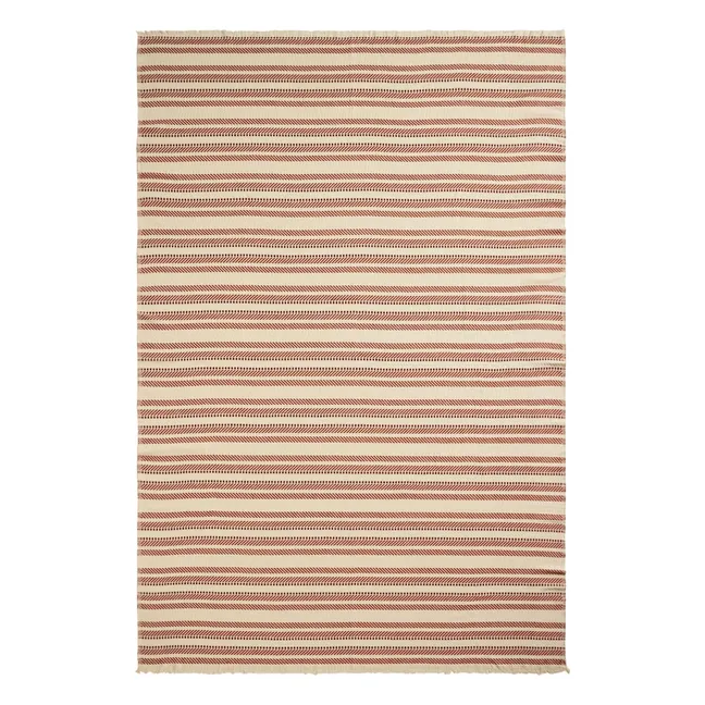 Plaid Arroz | Terracotta