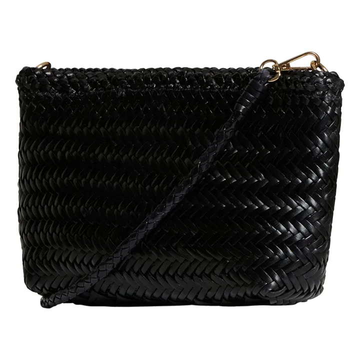 Sac Baguette Cuir | Noir- Image produit n°2