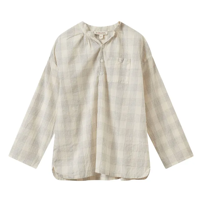 Chemise Adonis Carreaux | Blanc