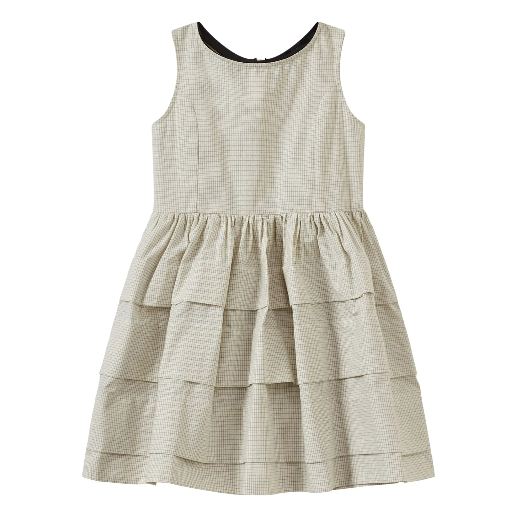 Caramel Ecru Etta Dress