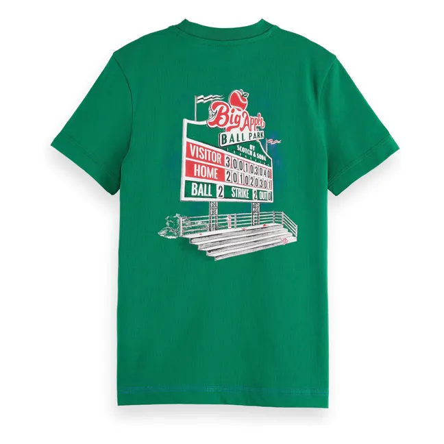 T-shirt Artwork Coton Bio | Vert
