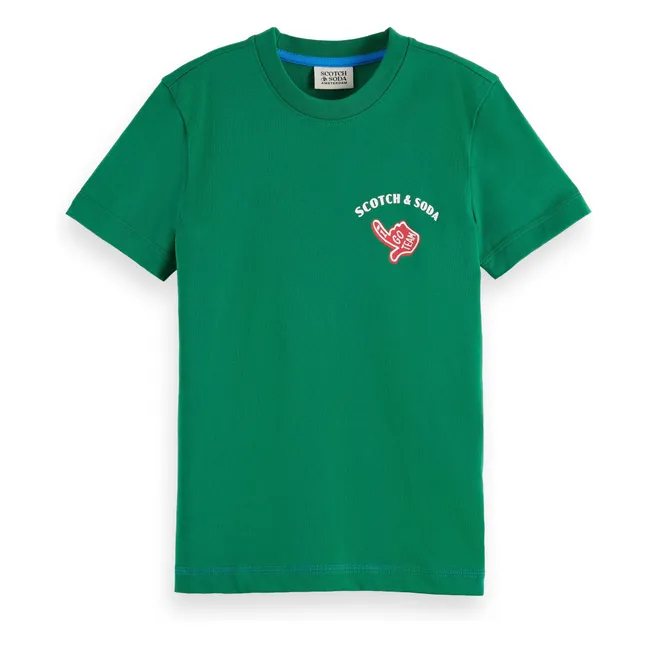 T-shirt Artwork Coton Bio | Vert
