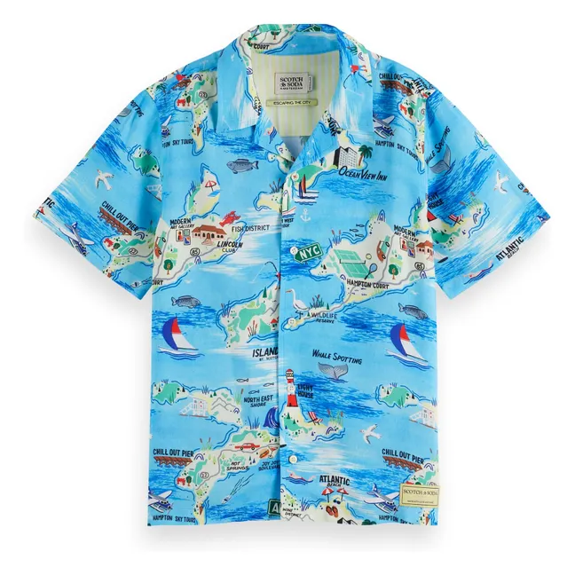 Chemise Îles | Blau