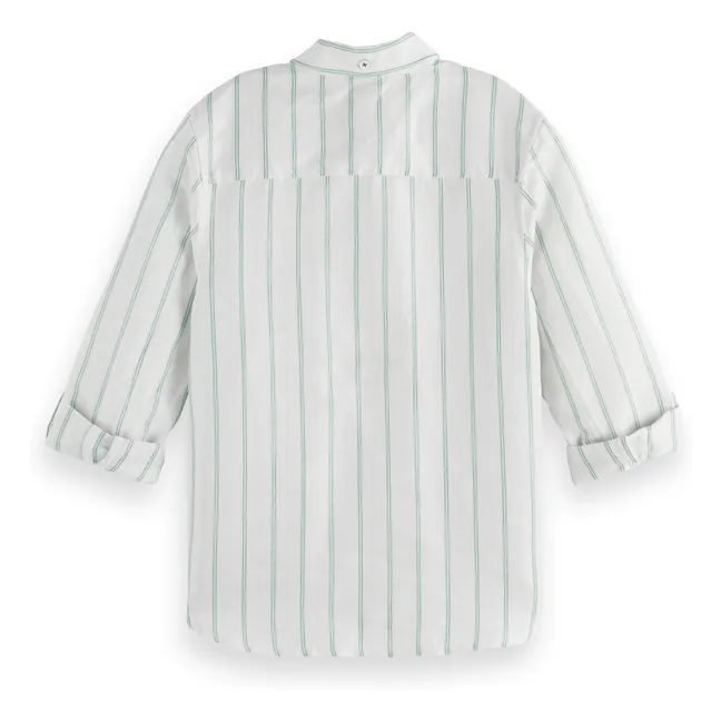 Chemise Rayée | White