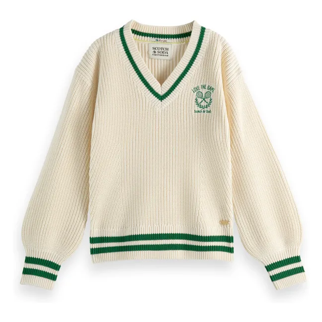 Pull Tennis | Ecru