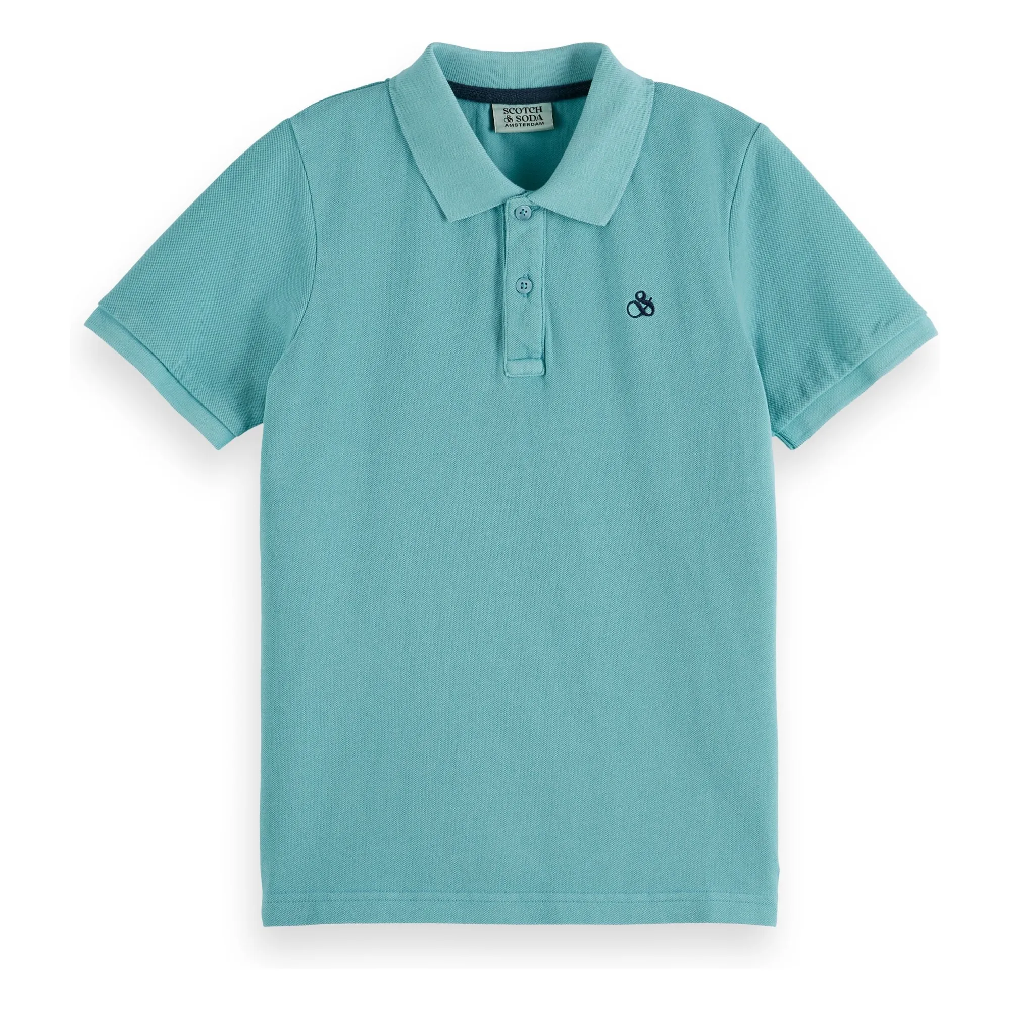Scotch & Soda Light Blue Polo Logo