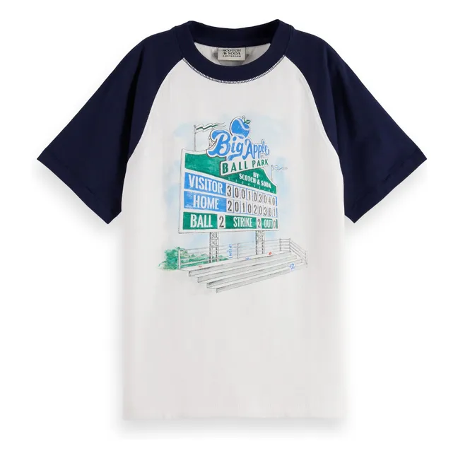 T-shirt Raglan | Blanc