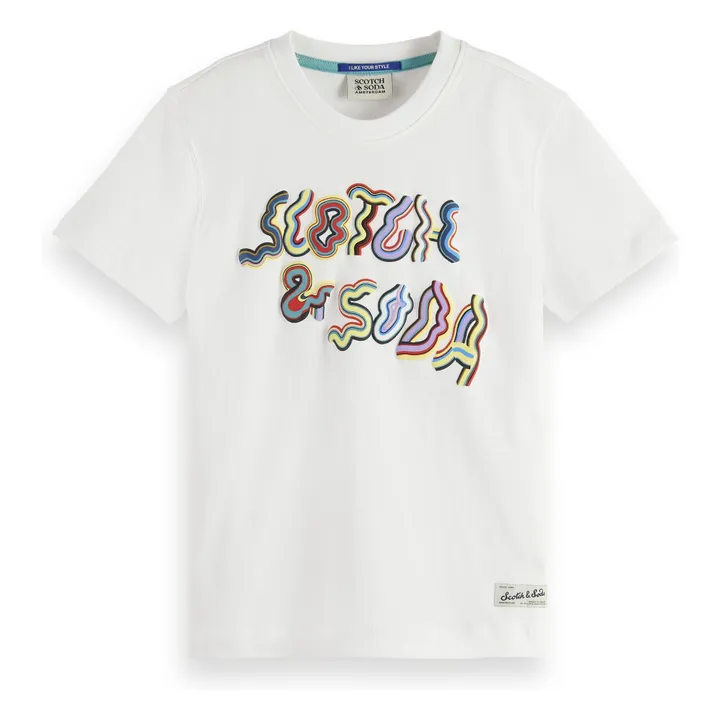T-shirt Logo Coton Bio | Blanc- Image produit n°0