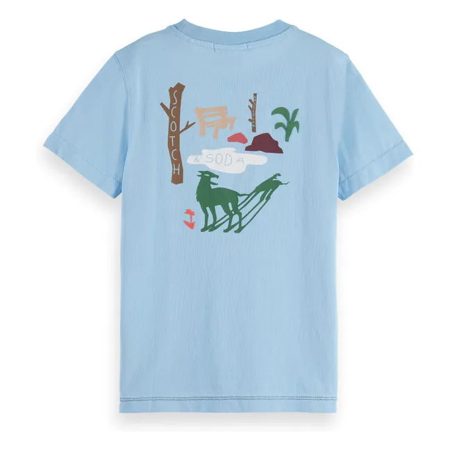 T-shirt Fit Artwork | Bleu Clair