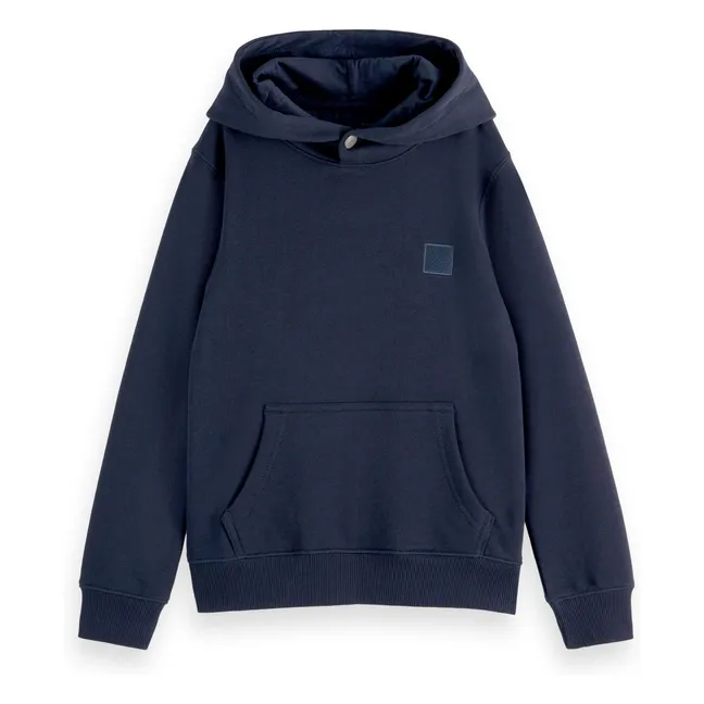 Logo Hoodie aus Bio-Baumwolle | Navy