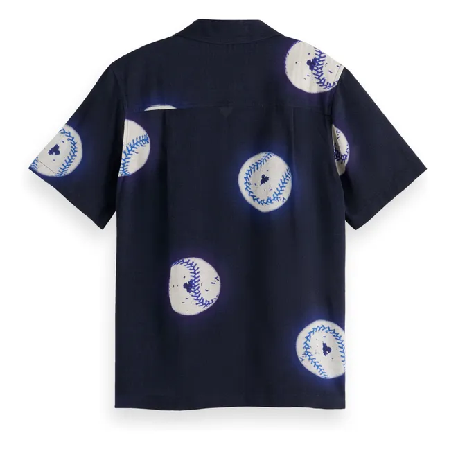 Baseball Shirt | Navy blue