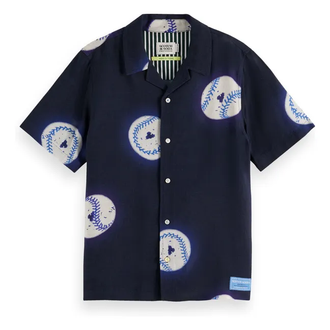 Baseball Shirt | Navy blue