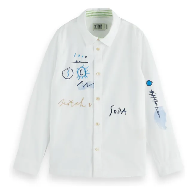 Artwork shirt | White