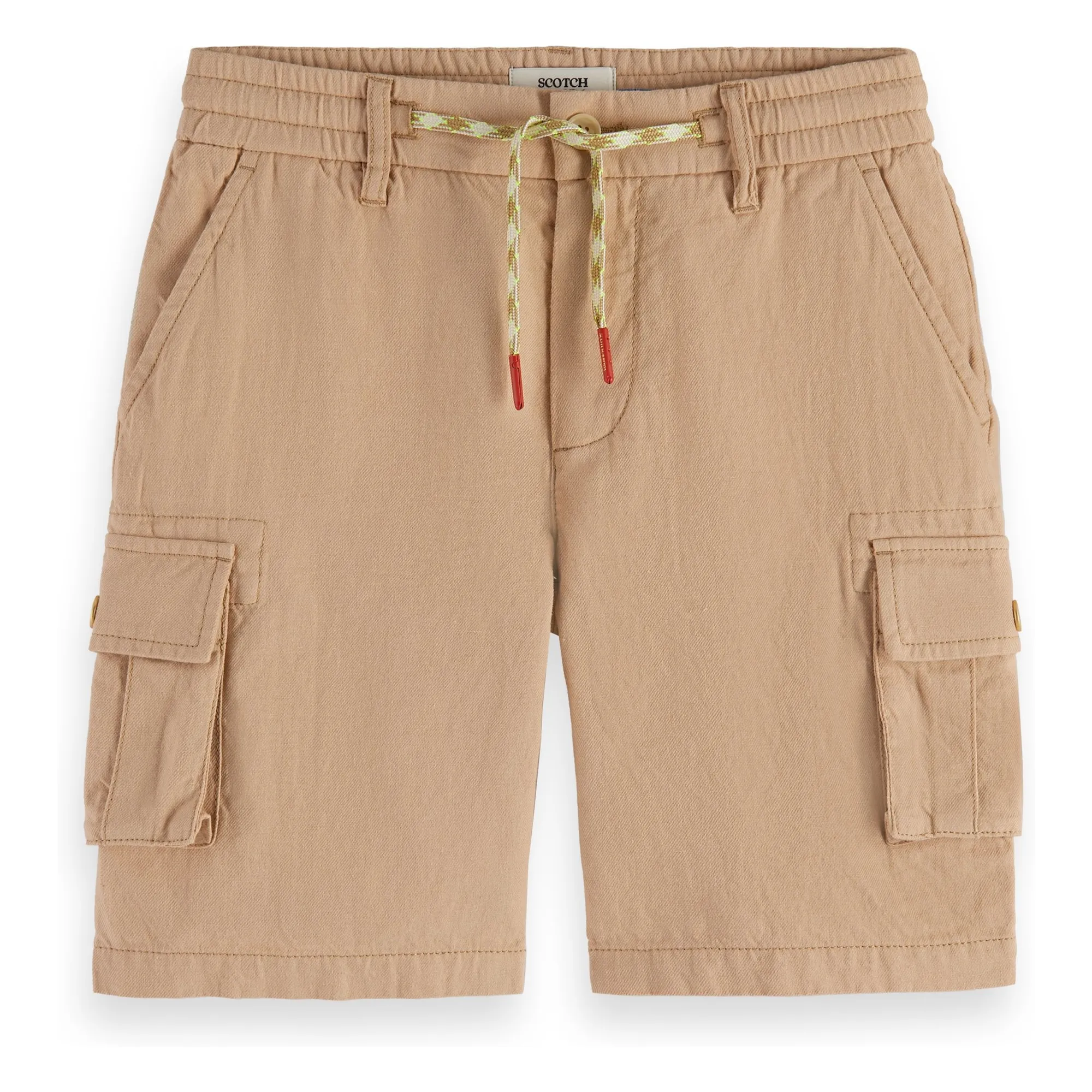 Scotch & Soda Beige Cargo Shorts