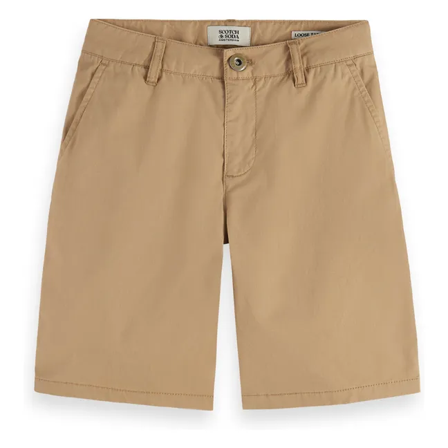 Klassische Bermuda-Shorts | Beige