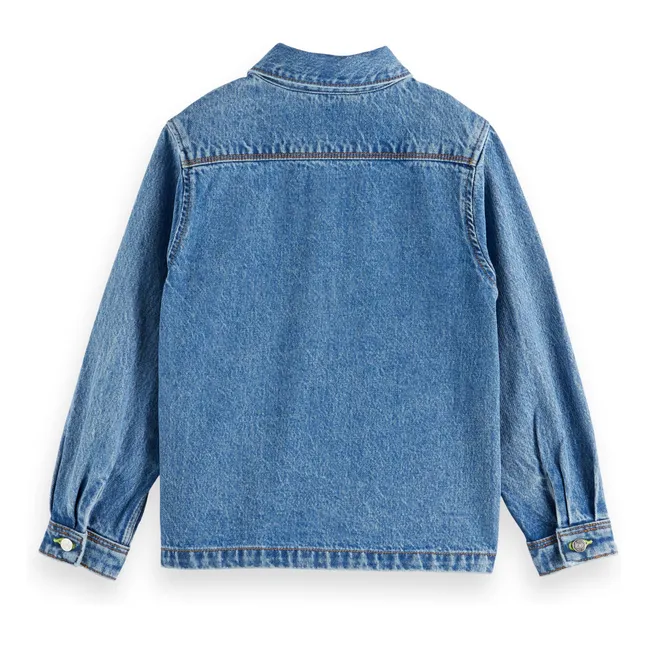 Giacca in denim Lake Fibre riciclate | Blu