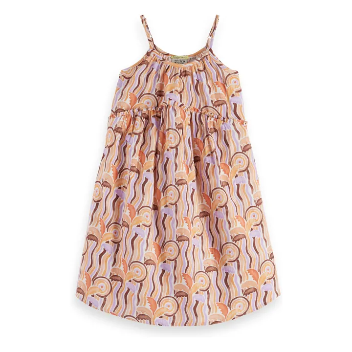 Robe Liberty | Orange- Image produit n°0