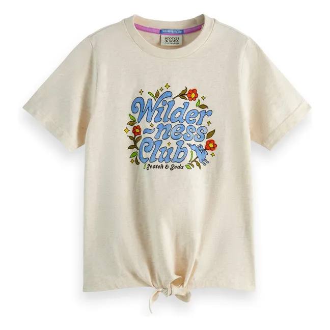 Knot T-shirt | Cream