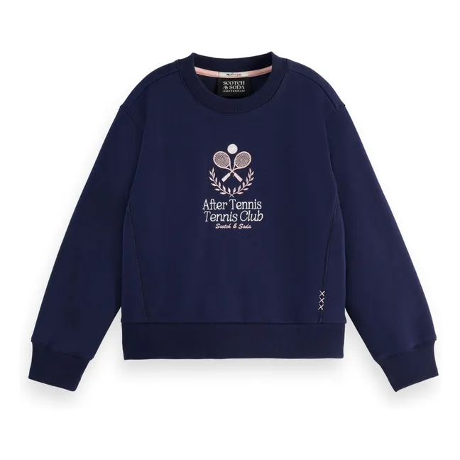 Felpa da tennis | Blu marino