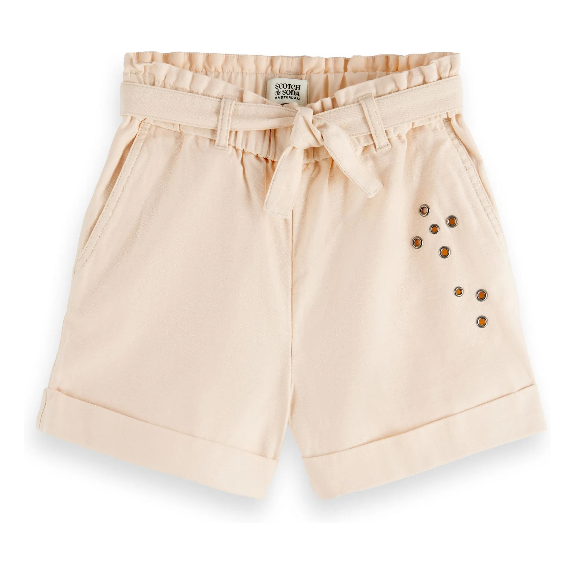 Scotch & Soda Cream Short Festival Denim