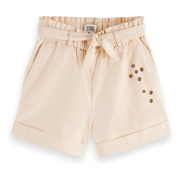Short Festival Denim | Crème- Image produit n°0
