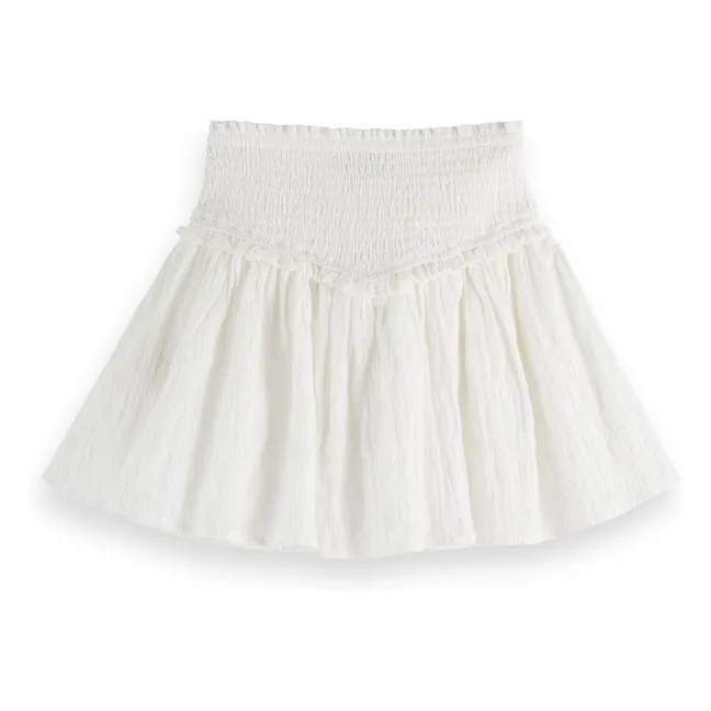 Flying skirt | White