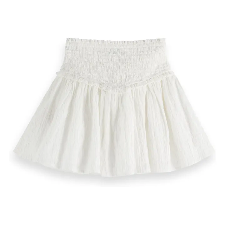 Jupe Volant | Blanc- Image produit n°1