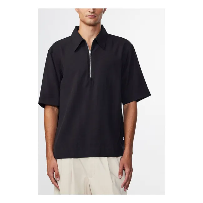 Polo Bruno Cremallera 5719 | Negro