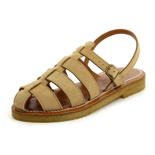 Lemonia Vel Sandalen | Sandfarben