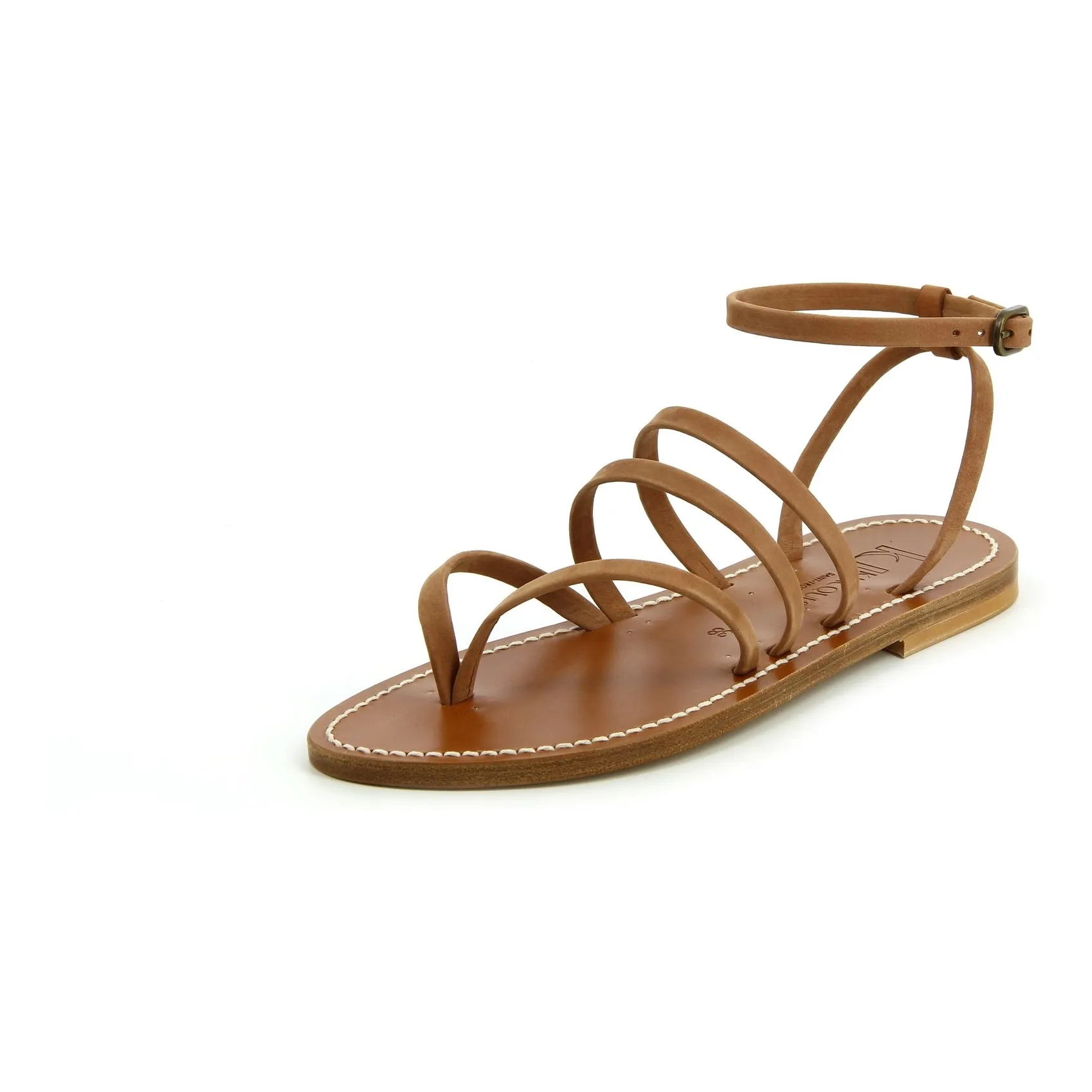 Sandales Hemeree Nubuck | Camel- Image produit n°0