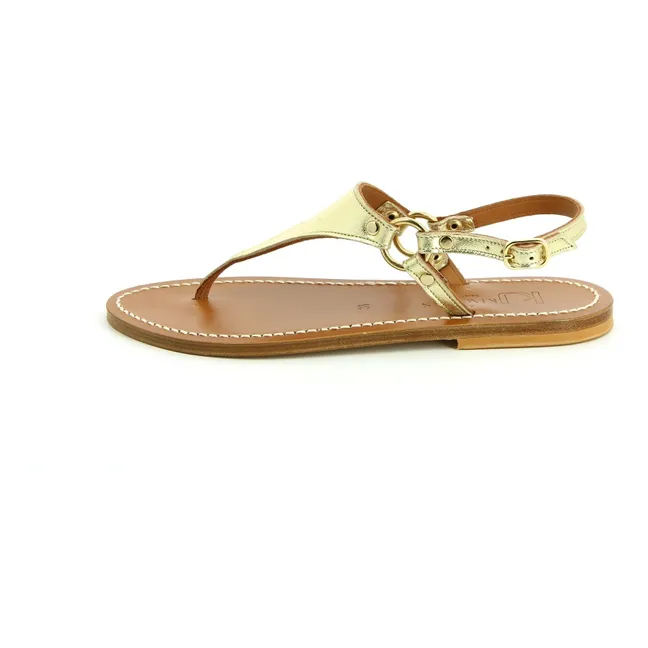 Sandales Dionysos Lamé | Doré