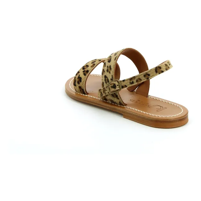 Barigoule-Sandale Horsy | Leopard