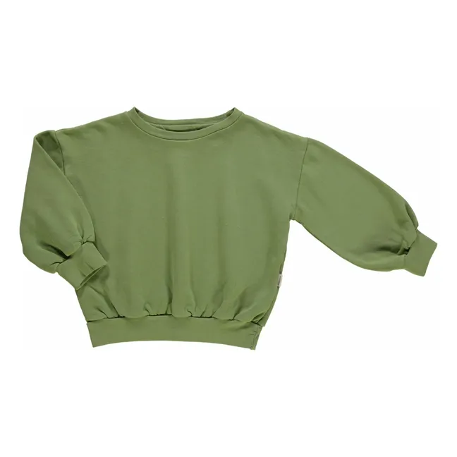 Sweatshirt Jojoba Bio-Baumwolle | Grün