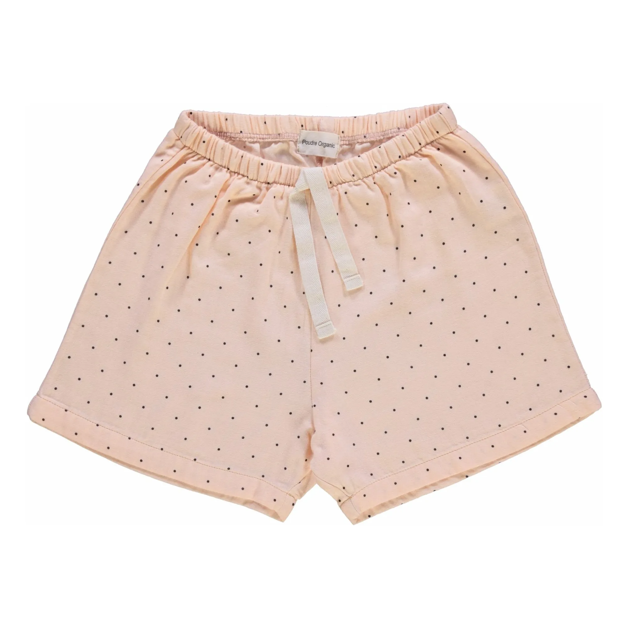 Poudre Organic Pink Short Hydrangea Pea Double Gauze Organic Cotton